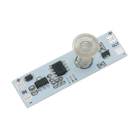Dotykový spínač LED pásikov do lišty, 12mm, kapacitný, AMPUL.eu