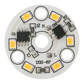 LED-modul rundt 3W ⌀32mm 220-240V