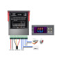 copy of Digital thermostat STC-1000 with external sensor -50°C-