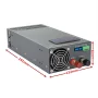 Power supply 0-110V DC, 13.6A - 1500W, 1 channel, AMPUL.eu