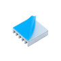 Aluminum Heatsink 14x14x4mm with Adhesive