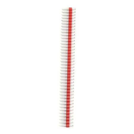 Umkehrbarer Stift S1G40, 2,54mm, rot – 40-polige Anschlussleiste