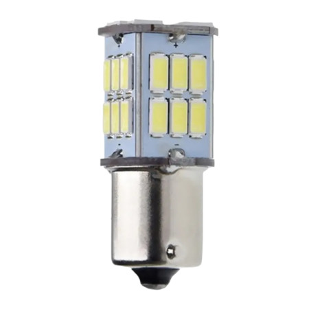 BA15D 30 SMD 5730 LED 6V – Hvid pære til køretøjer