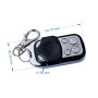 Remote control YET026 black - 433.92 MHz