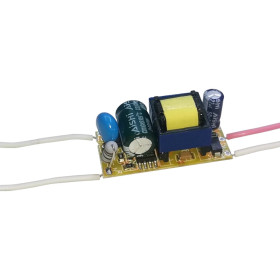 Strømforsyning til 4-7 stk 1W LED, 12-28V, 300mA, AMPUL.eu