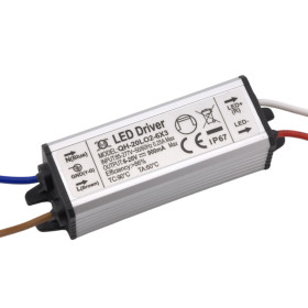 Fuente de alimentación para 2-6 unidades LED de 3W, 6-20V