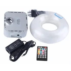 Starry sky - Optical cable set with LED source 32W RGBW, 835