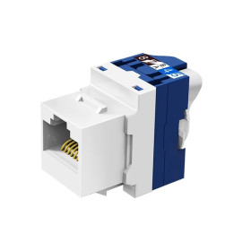 Keystone RJ45 samonacinający, CAT6, UTP, AMPUL.eu