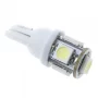 LED žárovka SMD 5050 T10 W5W, bílá, 24V