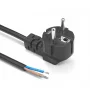 Kabel zasilający z wtyczką typu E (Schuko CEE 7/7).