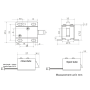 Elektromagnetisches Schloss LY031, Pfeil, AMPUL.eu