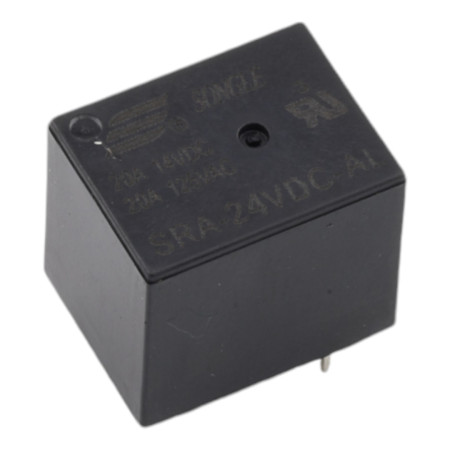 Relæ SRA-24VDC-AL, 24V DC, 20A, IP65, 4-pin