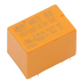 Rele HK4100F-DC9V-SHG, 9V DC/250V AC, 30V DC 3A, AMPUL.eu