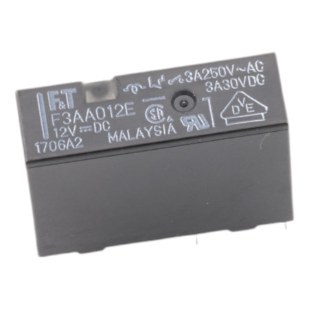 Relais F3AA012E – 12V DC, 277V AC, 3A, IP65, Industriequalität