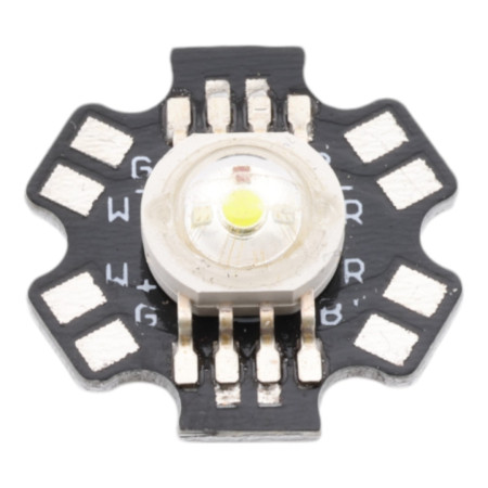 SMD 1W RGBW LED na 20mm PCB aluminij plošči