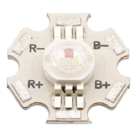 SMD 3W RGB LED dioda na 20mm PCB desce, AMPUL.eu