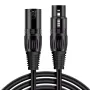XLR-mikrofonikaapeli uros/naaras, DMX512, AMPUL.eu