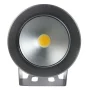 Foco LED impermeable negro 12V, 10W, blanco, AMPUL.eu
