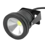 LED reflektor vodoodporen črn 12V, 10W, bel, AMPUL.eu