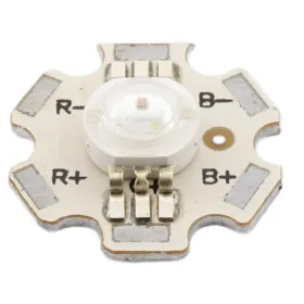 Dioda LED SMD 0,5W RGB na płytce PCB 20mm, AMPUL.eu