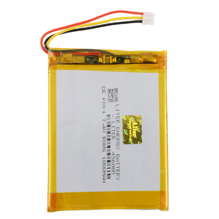 Tenká Li-Pol baterie 1000mAh 7.4V 456080 s JST PH2.0