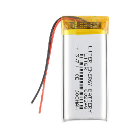 Batteria Li-Pol 600mAh 3,7V 602248 con protezione integrata
