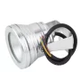 Faretto LED impermeabile argento 12V, 10W, bianco, AMPUL.eu
