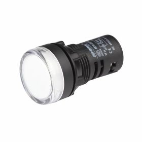 LED indicator AD16-22D/S, for hole diameter 22mm, AMPUL.eu