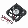 Blæser 70x70x15 mm, 24V DC, XH2.54 - 2Pin, AMPUL.eu