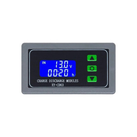 Akkumulátorfeszültség-figyelő modul XY-CD63, 6-60V, AMPUL.eu
