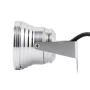 LED Spotlight 12V 10W silver, vattentät IP68, varmvit