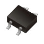Pont redresseur MB6F en boîtier F-SOP-4, 600V 0,5A