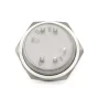 Metal switch without latching, RGB LED backlight, diameter