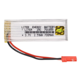 Li-Pol baterie 700mAh, 3.7V, vysoký proud 25C
