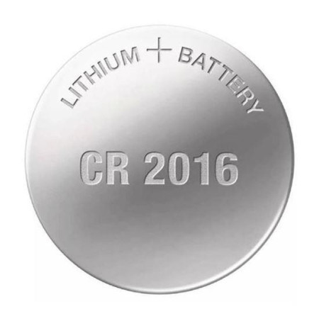 CR2016 lithium knapbatteri til ure og elektronik