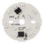 Kulatý LED modul 3W 34mm 220-240V AC ve více barvách