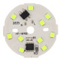 LED modul kerek 3W, ⌀34mm, több színű
