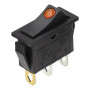 Comutator basculant dreptunghiular cu indicator luminos KCD3
