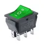 Rectangular KCD4 Rocker Switch with Backlight