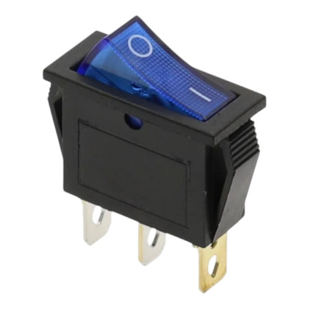 Interruttore basculante KCD3 250V/15A con retroilluminazione