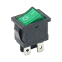 Rectangular rocker switch with backlight, KCD1 4-pin, red 250V/6A |