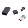 Konektor USB typ C káblový, samica, AMPUL.eu