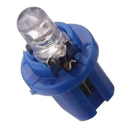 T5, B8.5D, 1x 5mm LED - Blue, AMPUL.eu