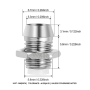 Durable Metal Socket for 3mm LED with 5.5mm Hole