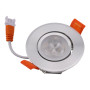 Kompaktní LED bodové světlo do sádrokartonu Cree 3W