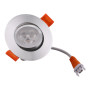 Kompaktní LED bodové světlo do sádrokartonu Cree 3W
