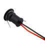 LED mini plafonieră 1W, negru | AMPUL.eu