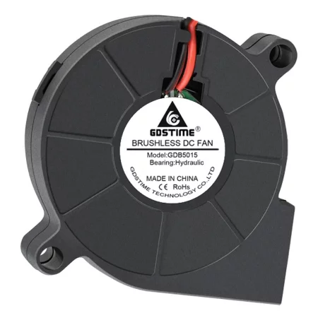 Ventilador soplador 50x50x15mm 24V DC con conector XH2.54