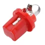 T5 B8.5D 5 mm crvena LED dioda za utičnicu, 12V