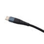 Cablu de încărcare și date USB Tip C, negru, rapid, 1-3m